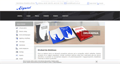 Desktop Screenshot of drukarnia.krystel.com.pl