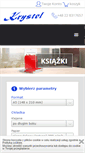 Mobile Screenshot of druk-ksiazek.krystel.com.pl