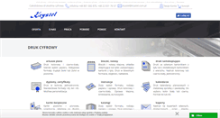 Desktop Screenshot of druk-cyfrowy.krystel.com.pl